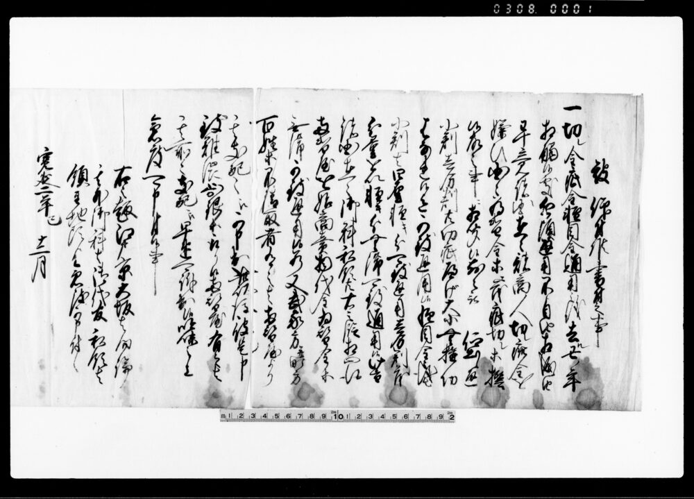 作品画像：被仰付候書付之事 他