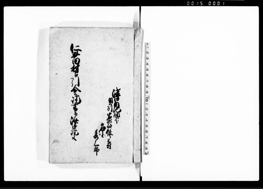 作品画像：仁井田村江引合候証書并済口証文