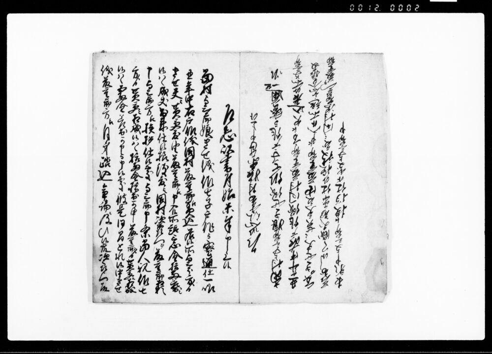 作品画像：乍恐以書付始末奉申上候