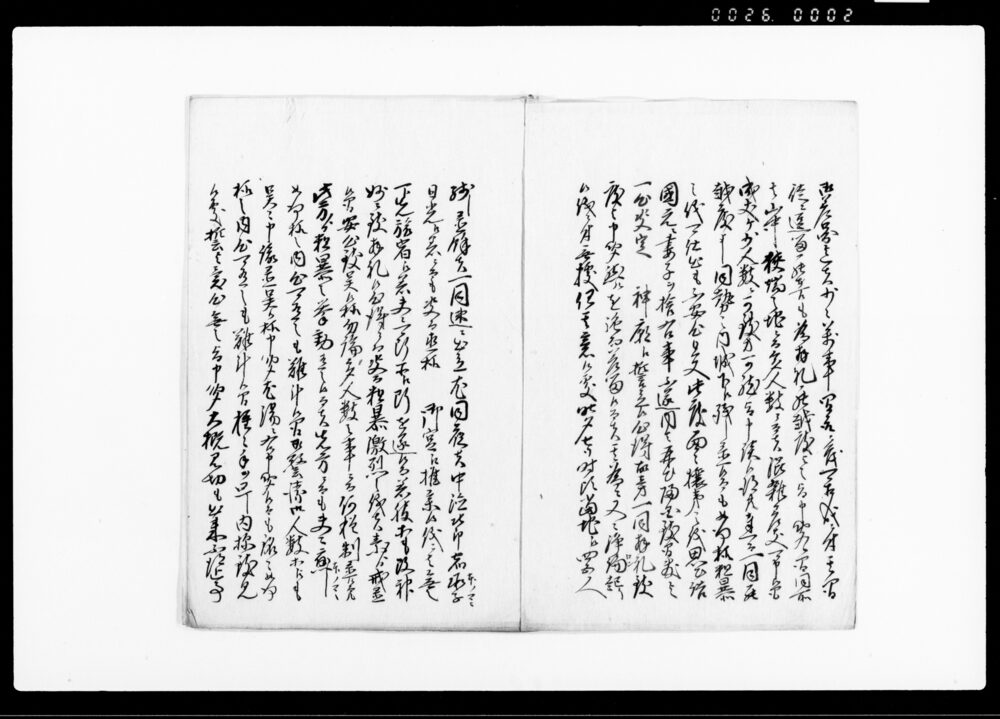 作品画像：（水戸浪士一条ニ付・在所役人共より用書写）