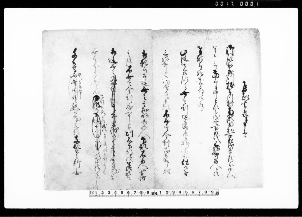 作品画像：乍恐以書付奉申上候（無尽金につき）