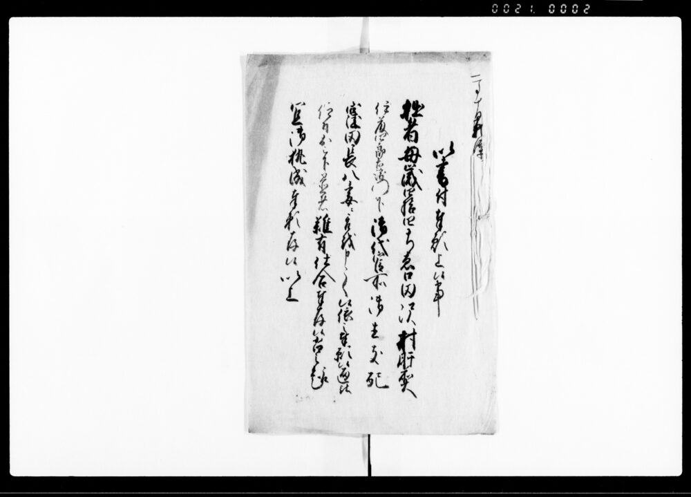 以書付奉願上候事