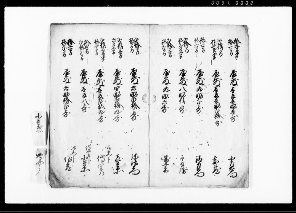作品画像：武州騎西領之内久本寺村屋敷御縄打水帳