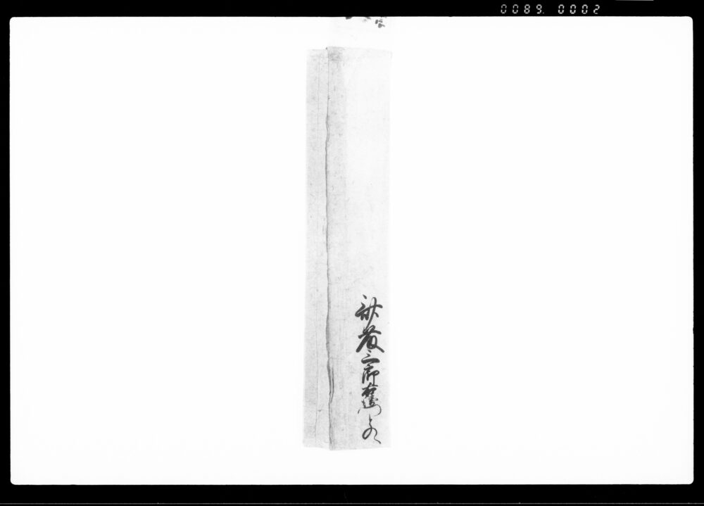 作品画像：（知行宛行状）