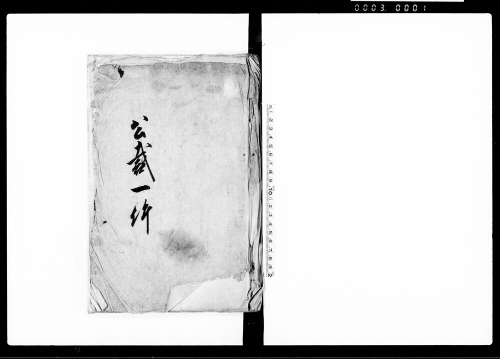 作品画像：公裁一件（堤堰用水論・質地并借金論・御仕置物等につき書付）