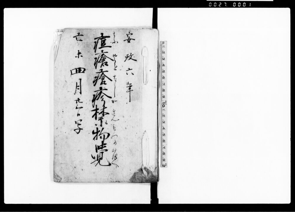 作品画像：痘瘡瘡疹禁物覚