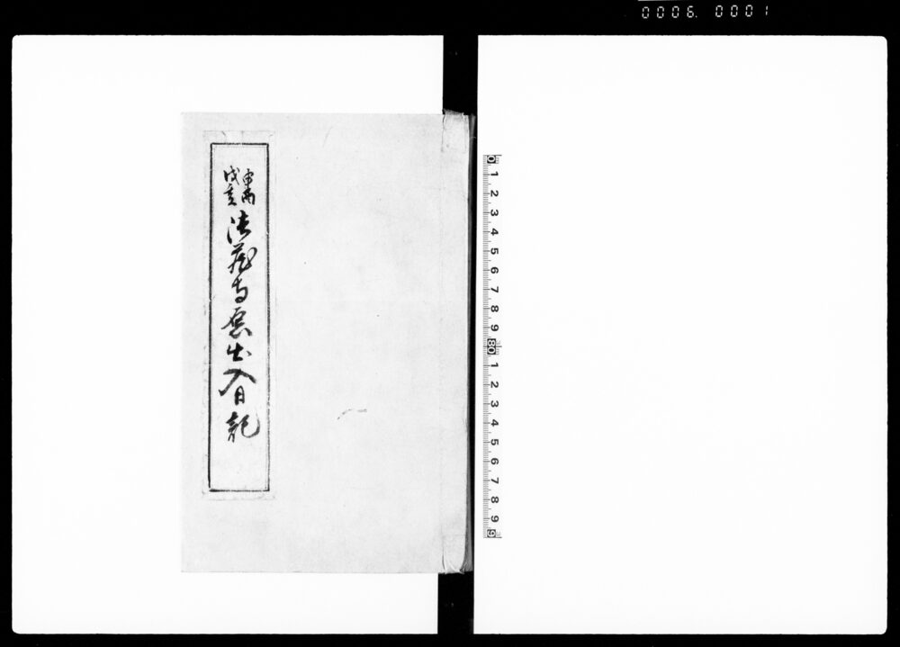 作品画像：申酉戌亥　法蔵寺原出入日記（宝永五年四月十七日～宝永五年三月）