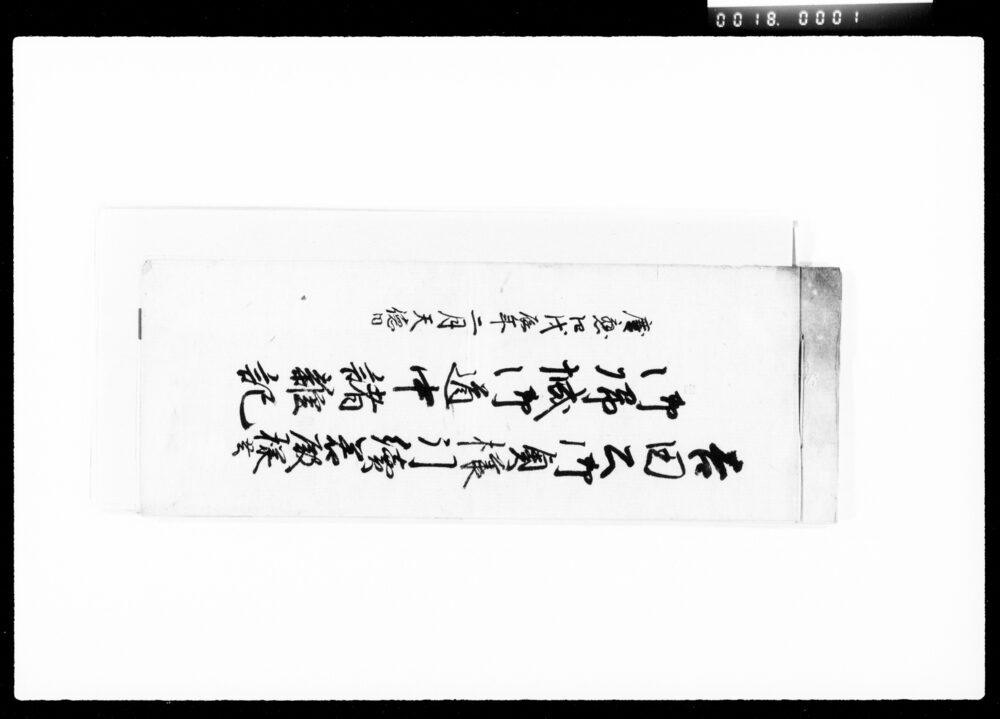 作品画像：吉田公御奥様引続若殿様共御帰城御道中諸雑記