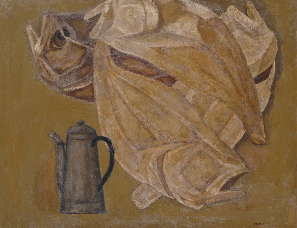 作品画像：干魚と水差