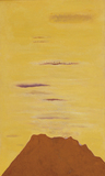 作品画像：晨光桜島