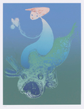 作品画像：水の妖精［『浪曼』より］