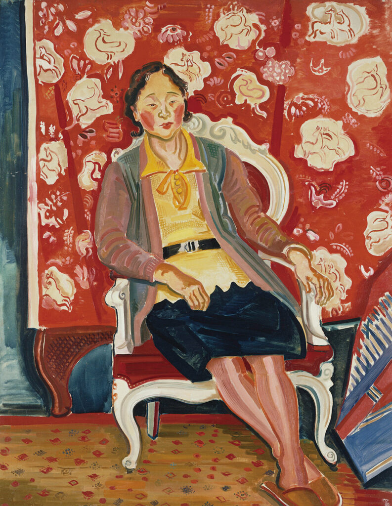 作品画像：當世洋装婦人