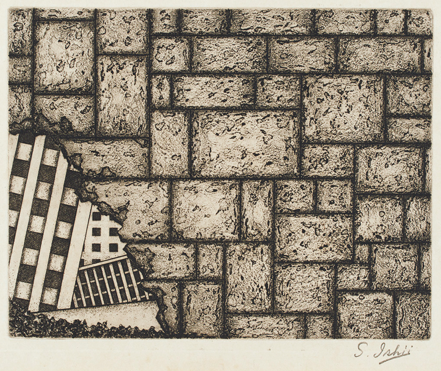 崩壊する都市、壁］ | ToMuCo - Tokyo Museum Collection