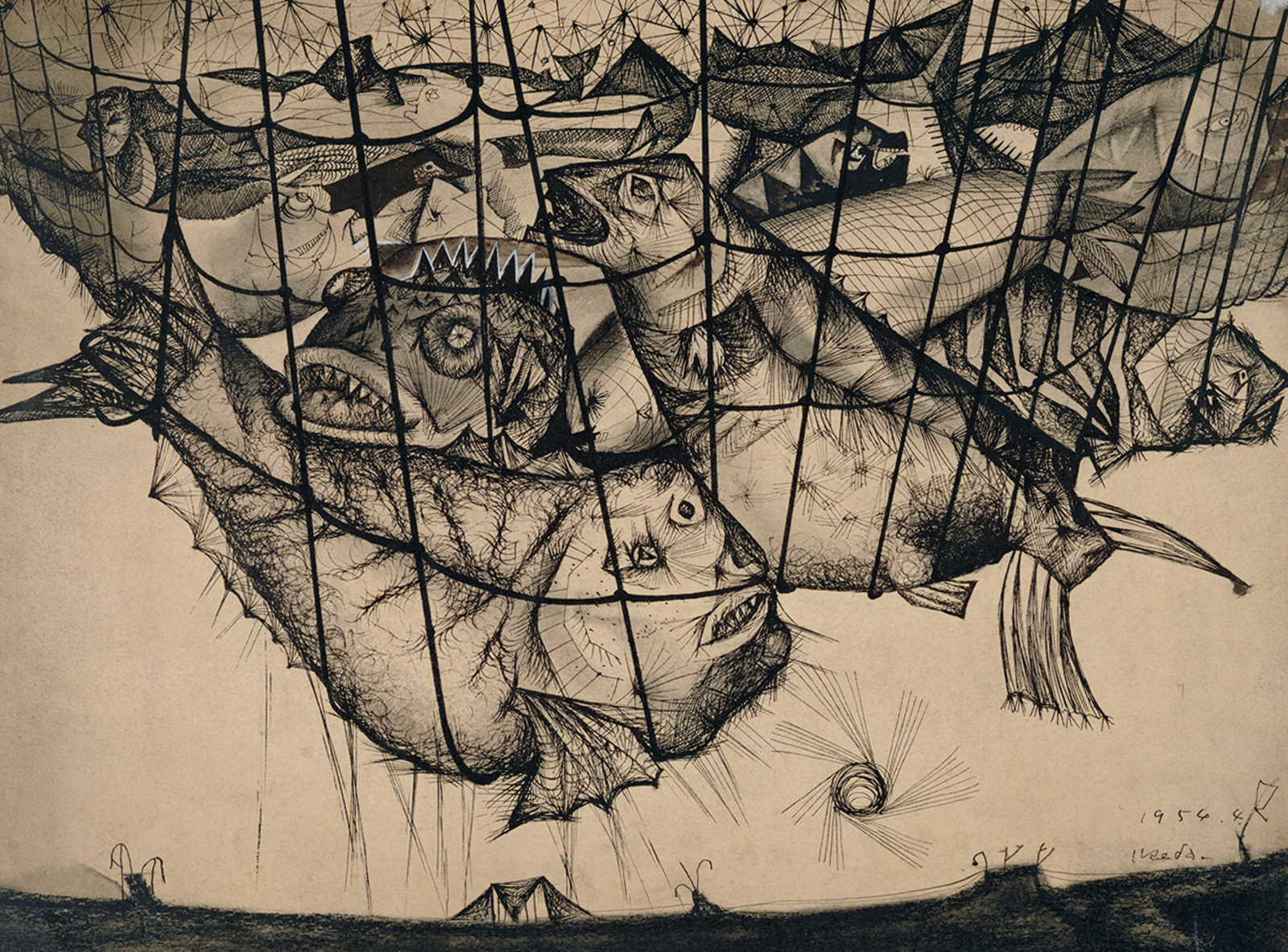 銅版画 池田龍雄 画集 池田龍雄版画 日仏会館ポスター Natsume Books