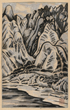 作品画像：比良［『近江八景』より］