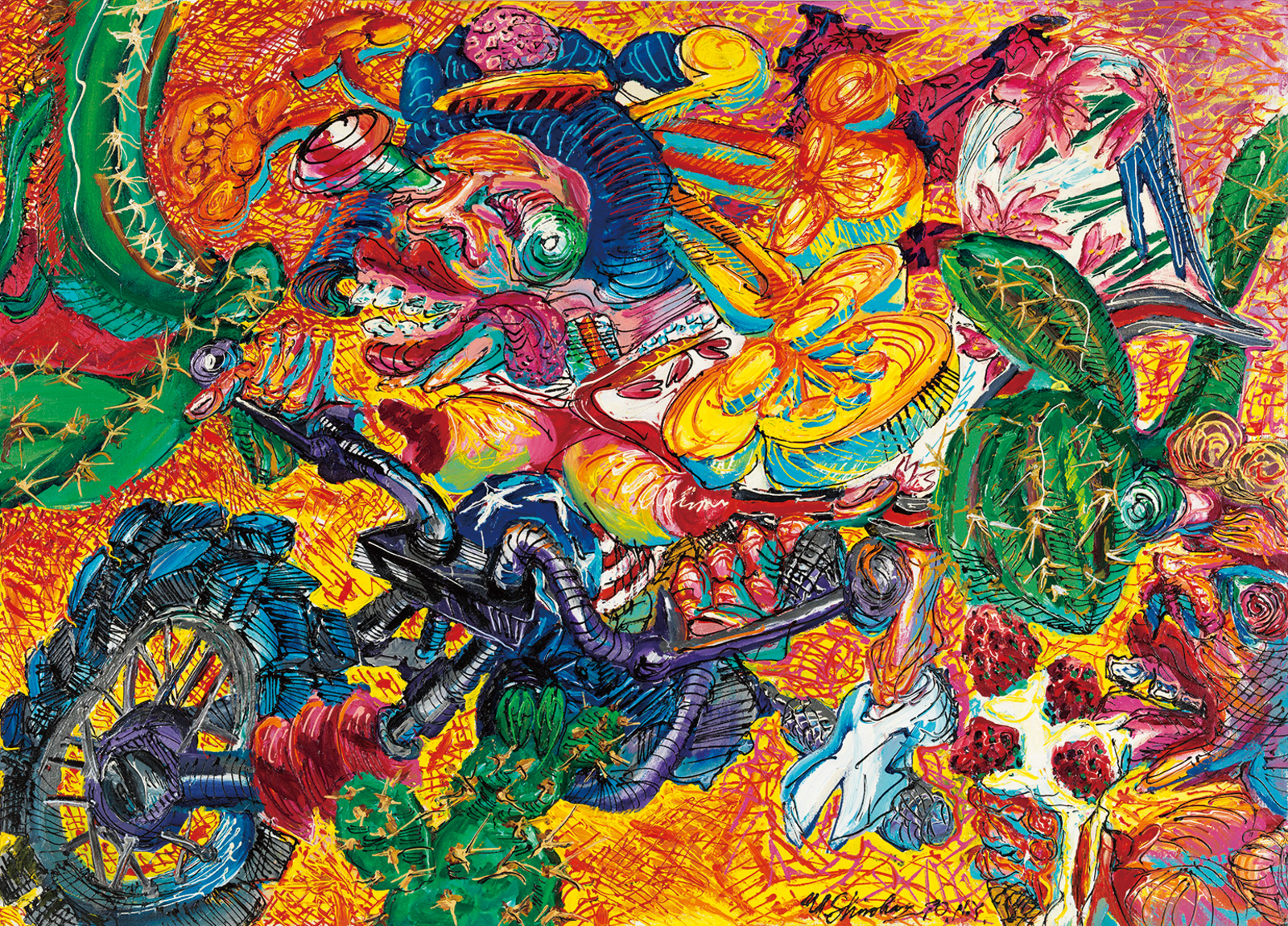 絵画 fumihirodaikoku1020 Fumio Kitaoka - 大山 (鳥取) (Mt Daisen (Tottori)) | Japanese