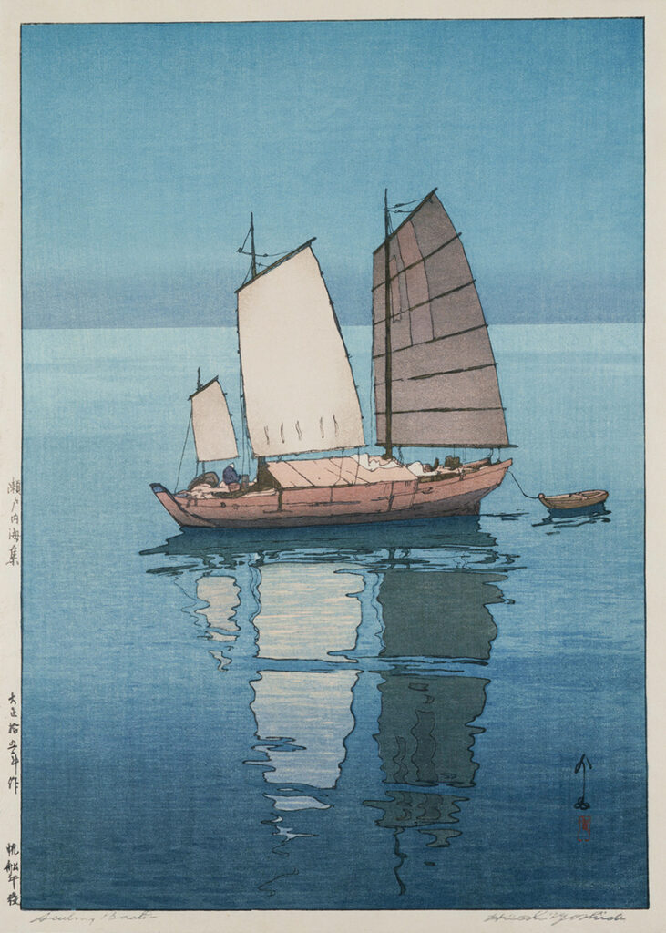 作品画像:帆船 午後