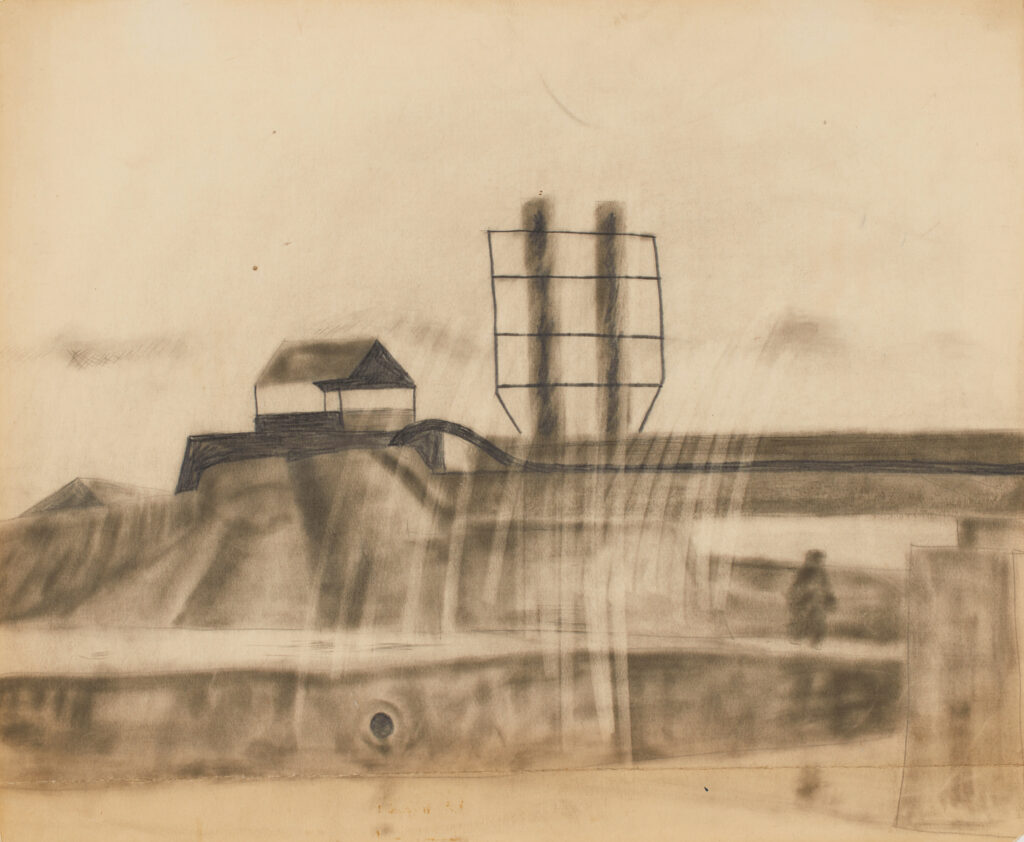 作品画像：鉄橋近く E