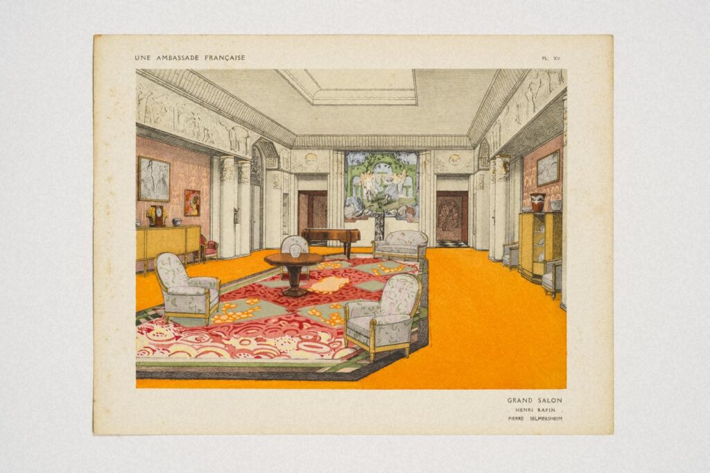 作品画像：フランス大使館パヴィリオン　装飾美術家協会主催