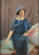 作品画像：朝香宮鳩彦王妃允子肖像