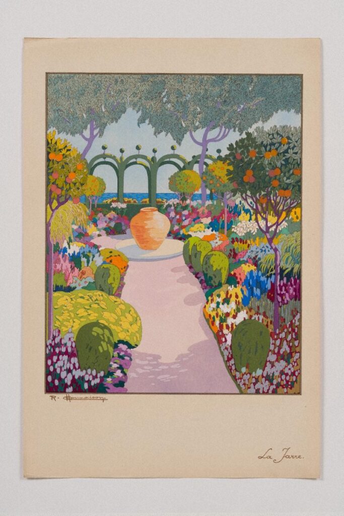 作品画像：美しい庭園