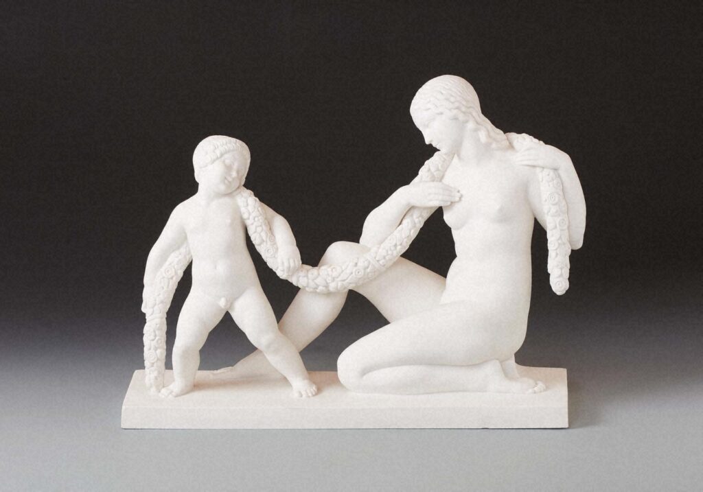 作品画像：女性と子ども