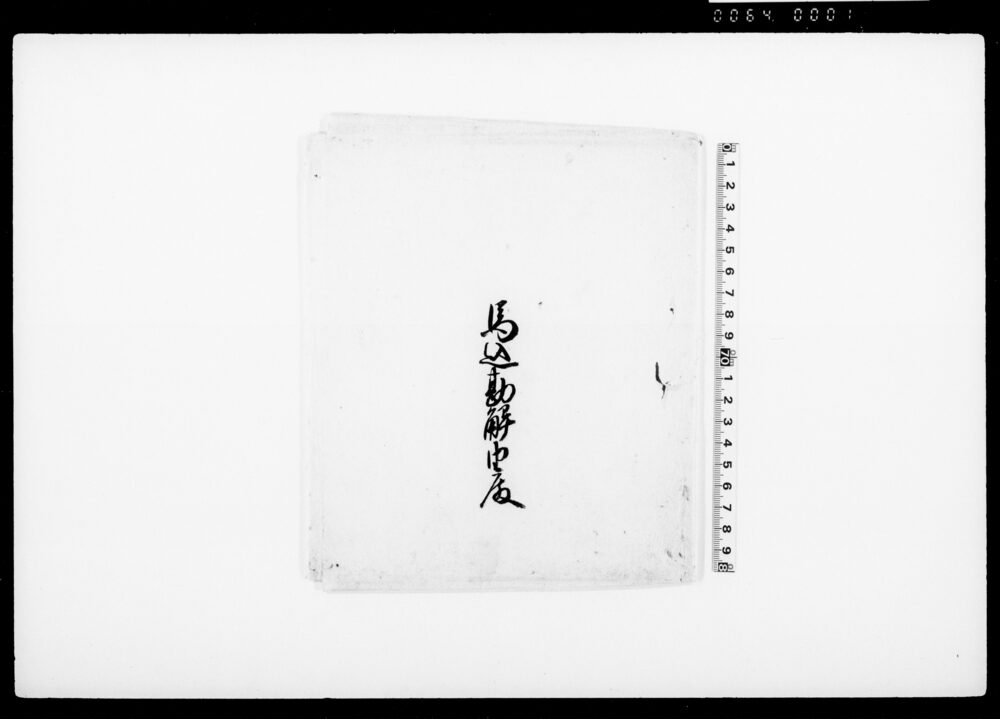 作品画像：絵葛袴（装束着用免状）