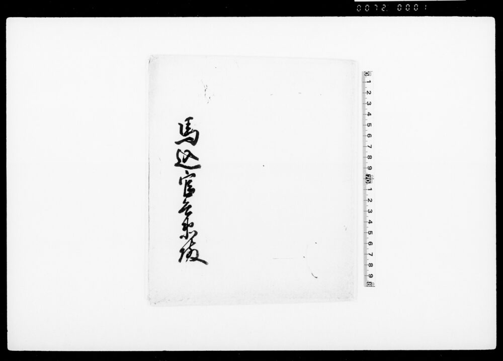 作品画像：紋紗上（装束着用免状）