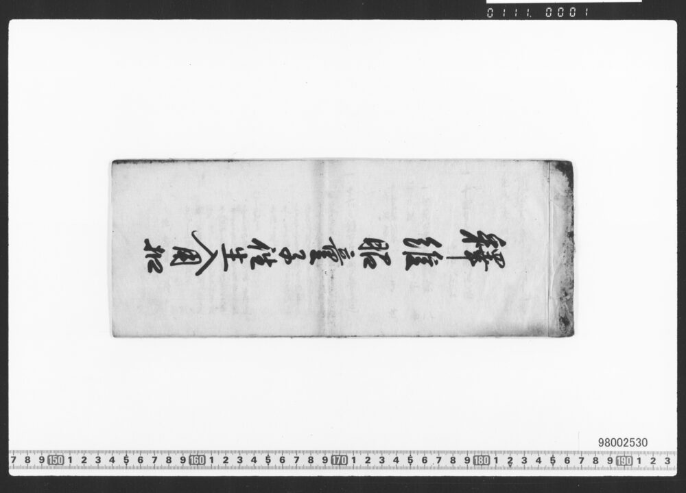 作品画像：釈維昭童子往生入用控