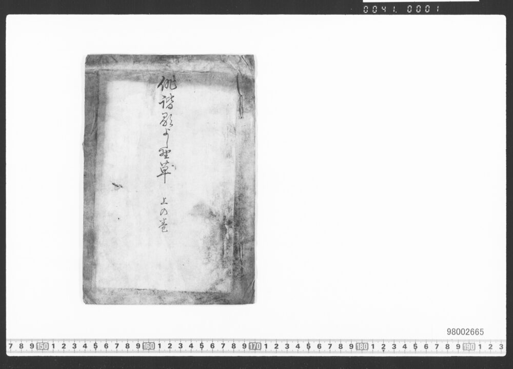 作品画像：俳階類よし野草 上の巻