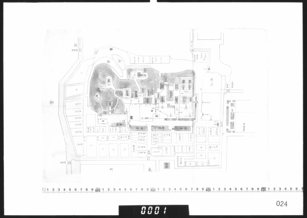 作品画像：[芝増上寺周辺図]