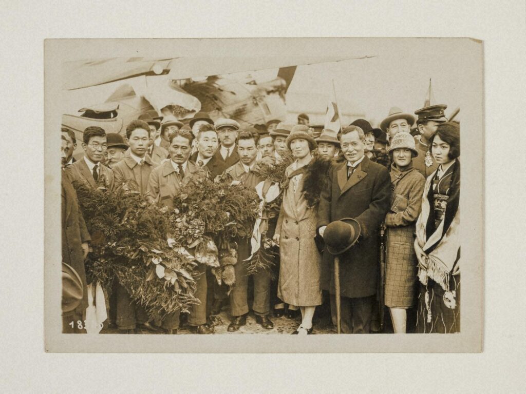 作品画像：朝香宮家関連写真（視察・献上写真）