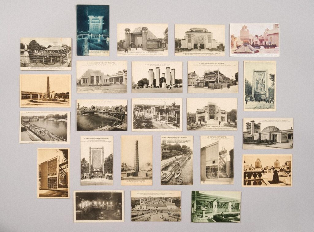 作品画像：現代装飾美術・産業美術国際博覧会絵葉書