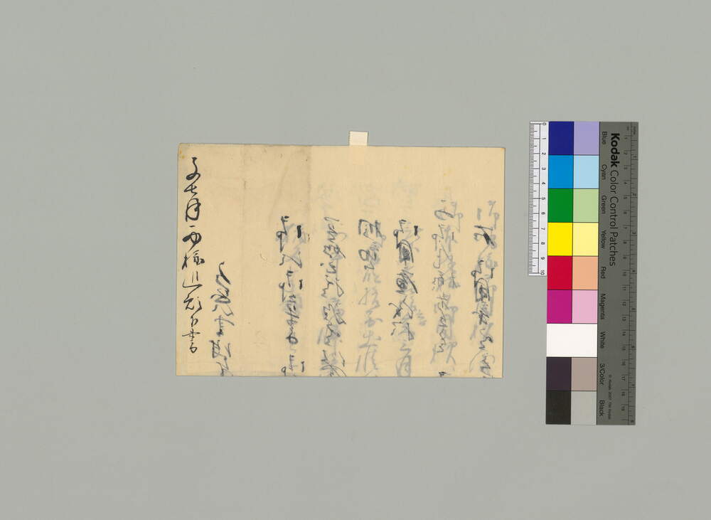 作品画像：子七月西様追願下書