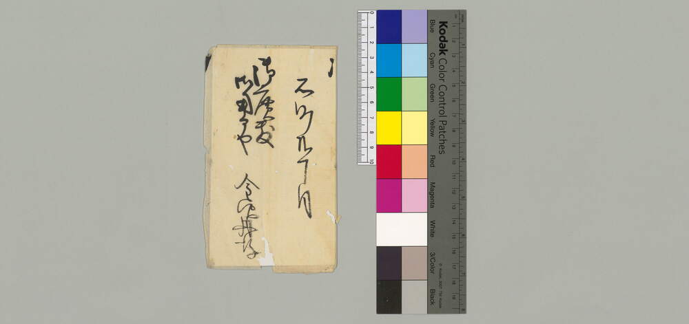 作品画像：[御広敷御用部屋へ菓子重箱支度願状]