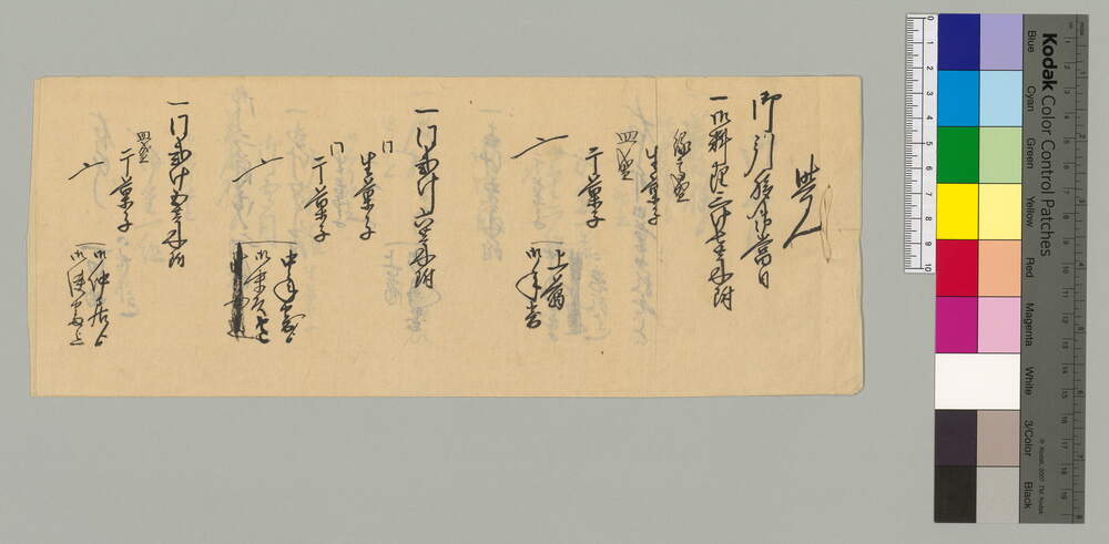 作品画像：御引移御当日覚