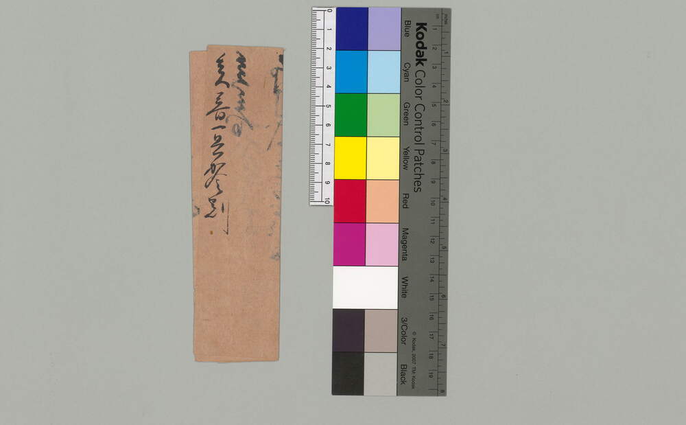 作品画像：[亥暮御用代金書上]