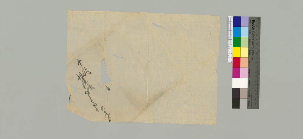 金澤丹後宛書簡