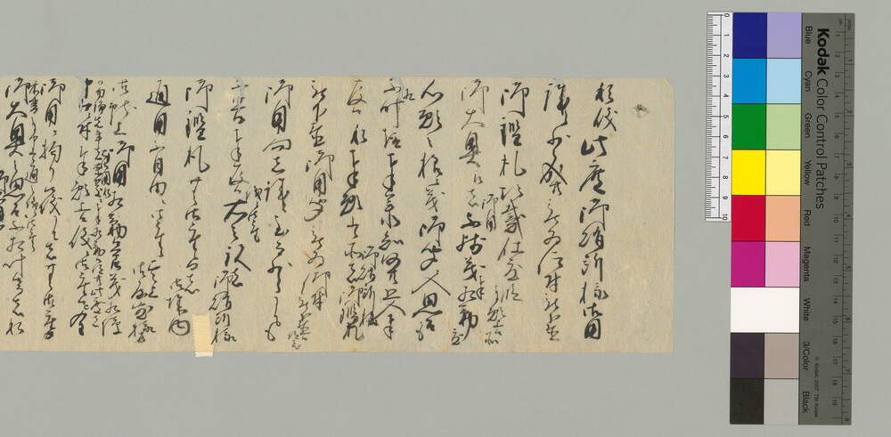 作品画像：[大奥出入鑑札拝領願]