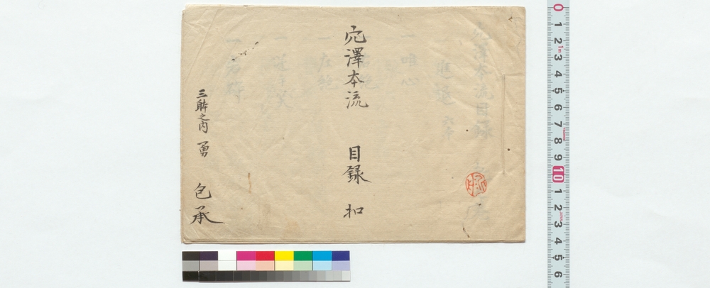 作品画像：穴沢本流目録扣