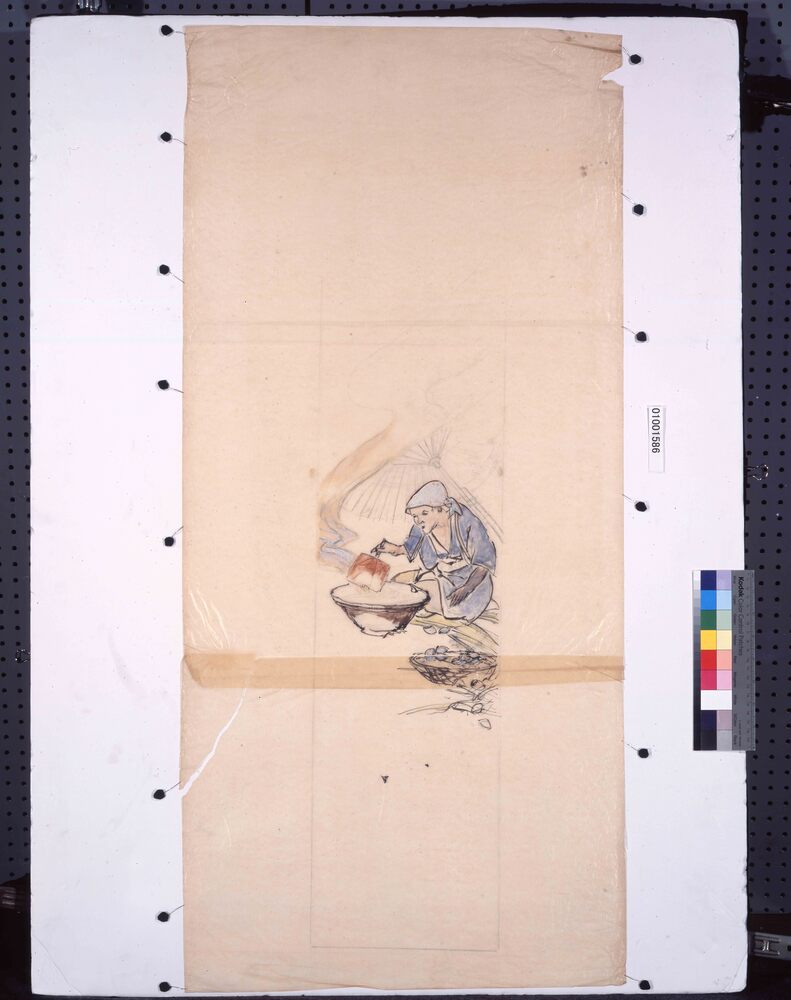 作品画像：下絵 「晴」