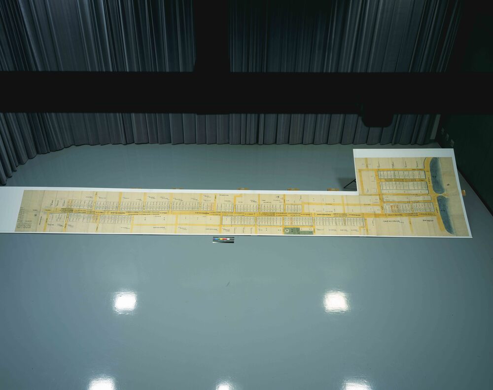 作品画像：[四谷伝馬町・四谷塩町沽券絵図]