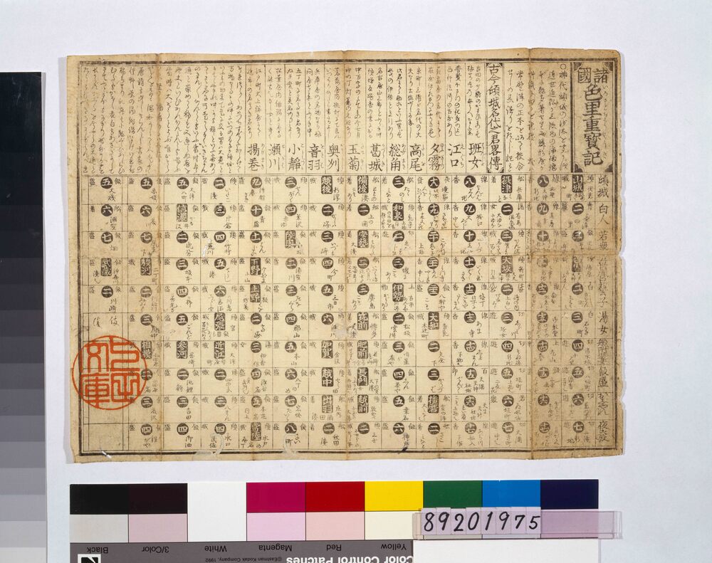 作品画像：未翻刻 狂詩十一種 戯場篇