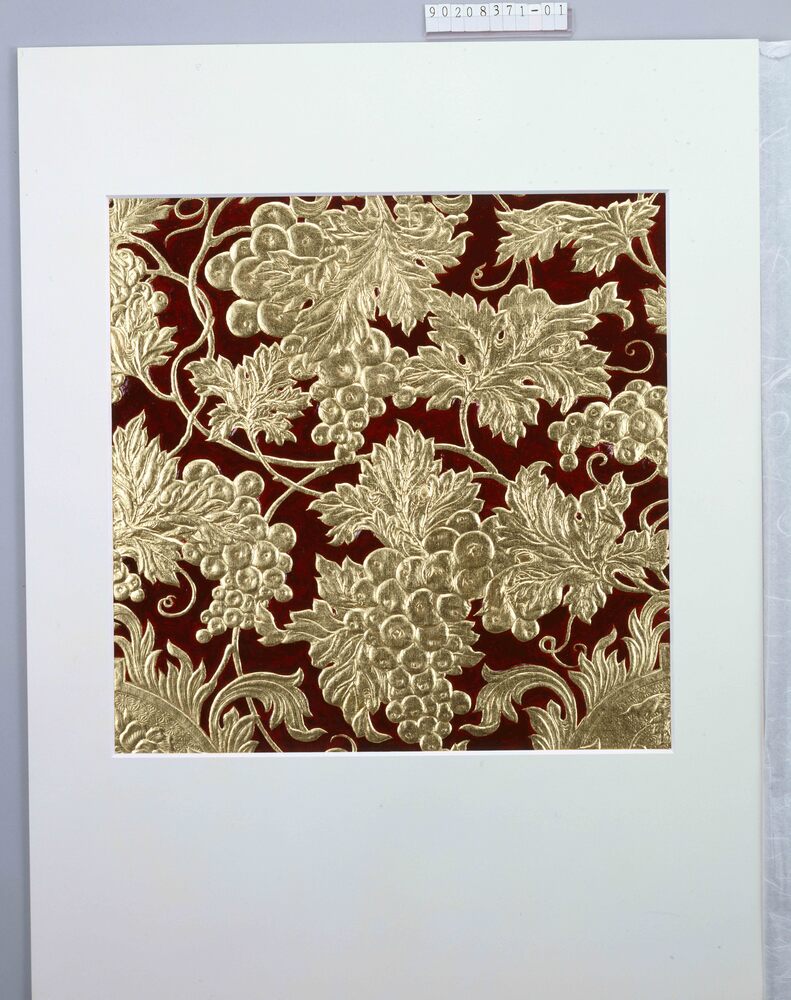 作品画像：金唐紙見本帖