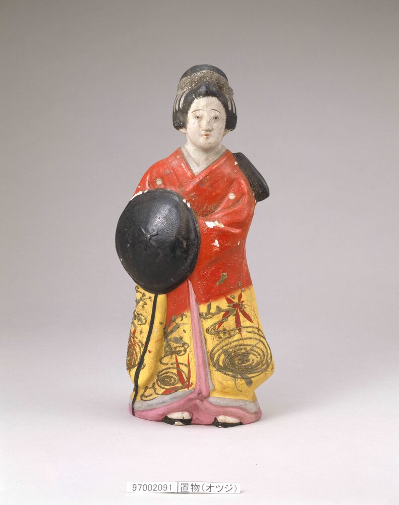 作品画像：弓野人形(和装女性)