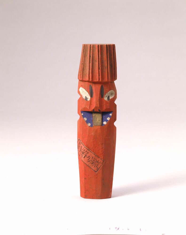 作品画像：木製人形(木でこ)