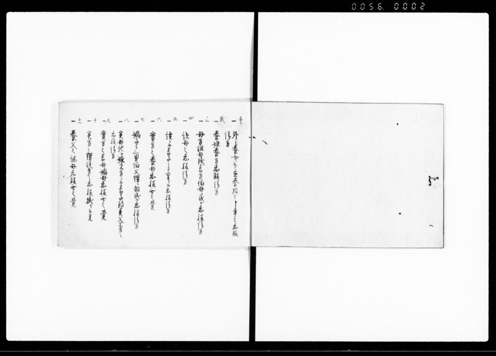 作品画像：服忌令 坤