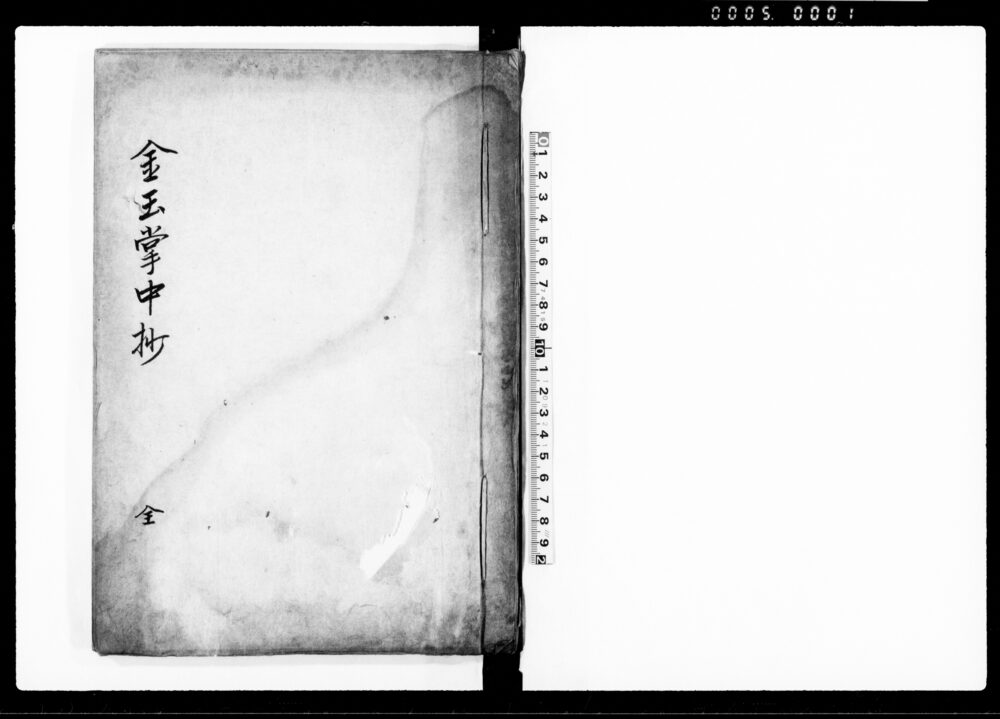 作品画像：金玉掌中抄 全