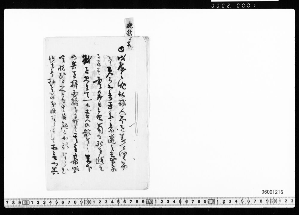 作品画像：[原稿草稿](恭順政策につき談話)