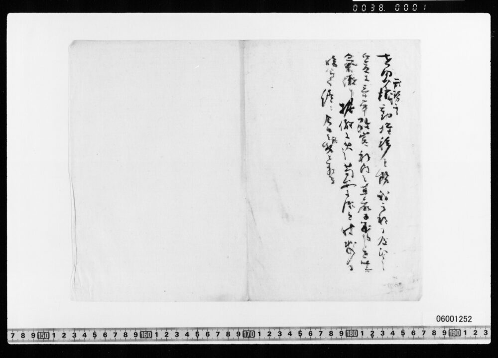 作品画像：[原稿断簡](三十年後の情勢)